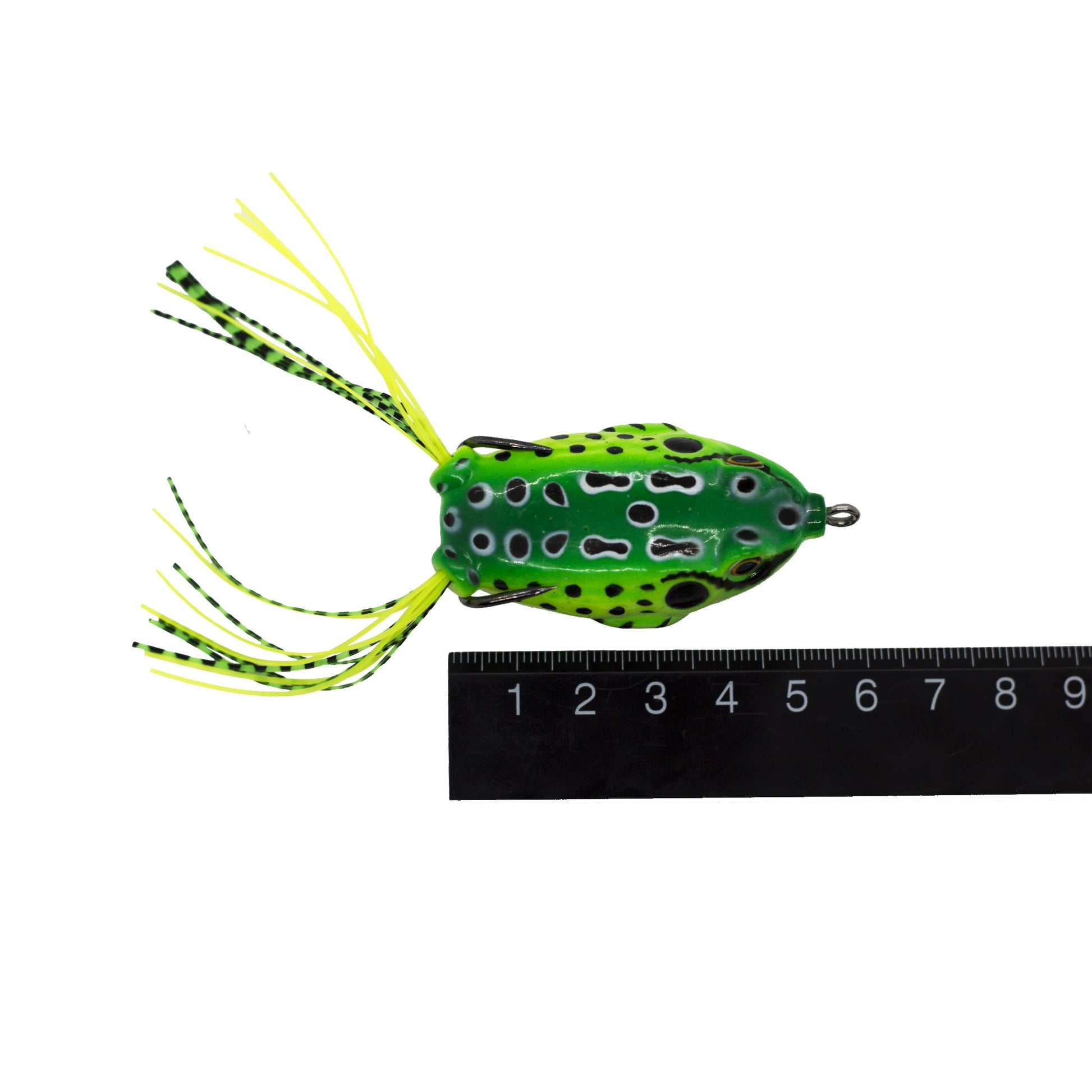8 Piece Mixed Color Top Water Frogs – Fish Lure Tacklebox