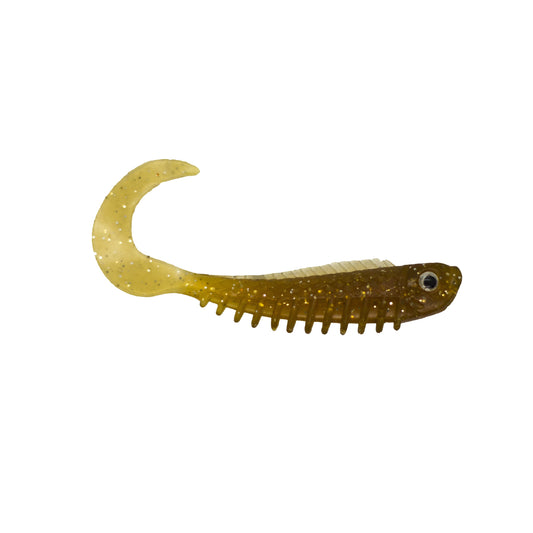 Scorn Soft Plastic Fishing Lures For Trout in Brown Color – PondProBaits