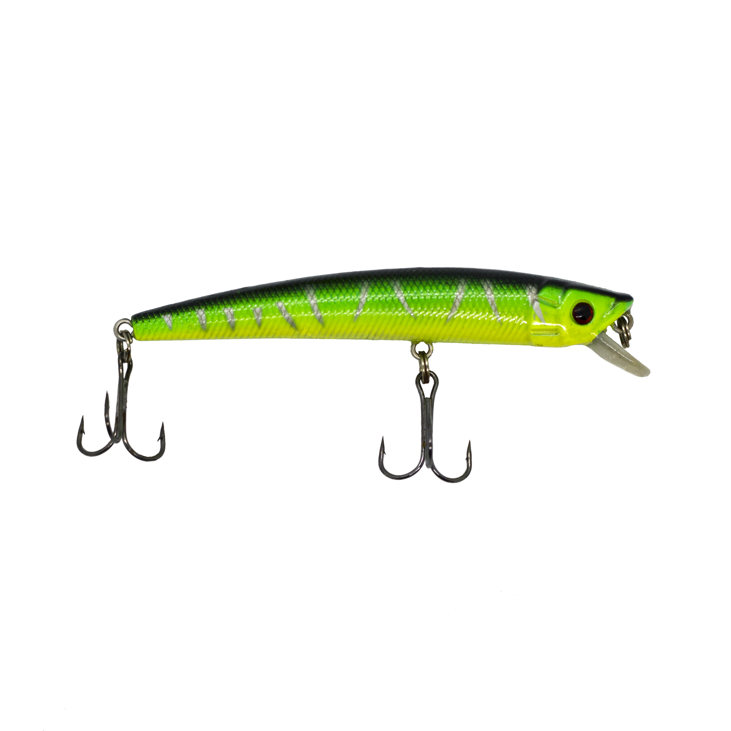 Fishing Depot Silver-Striped Jerkbait, 3.7-in